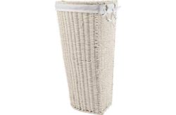 HOME Corner Linen Bin - White